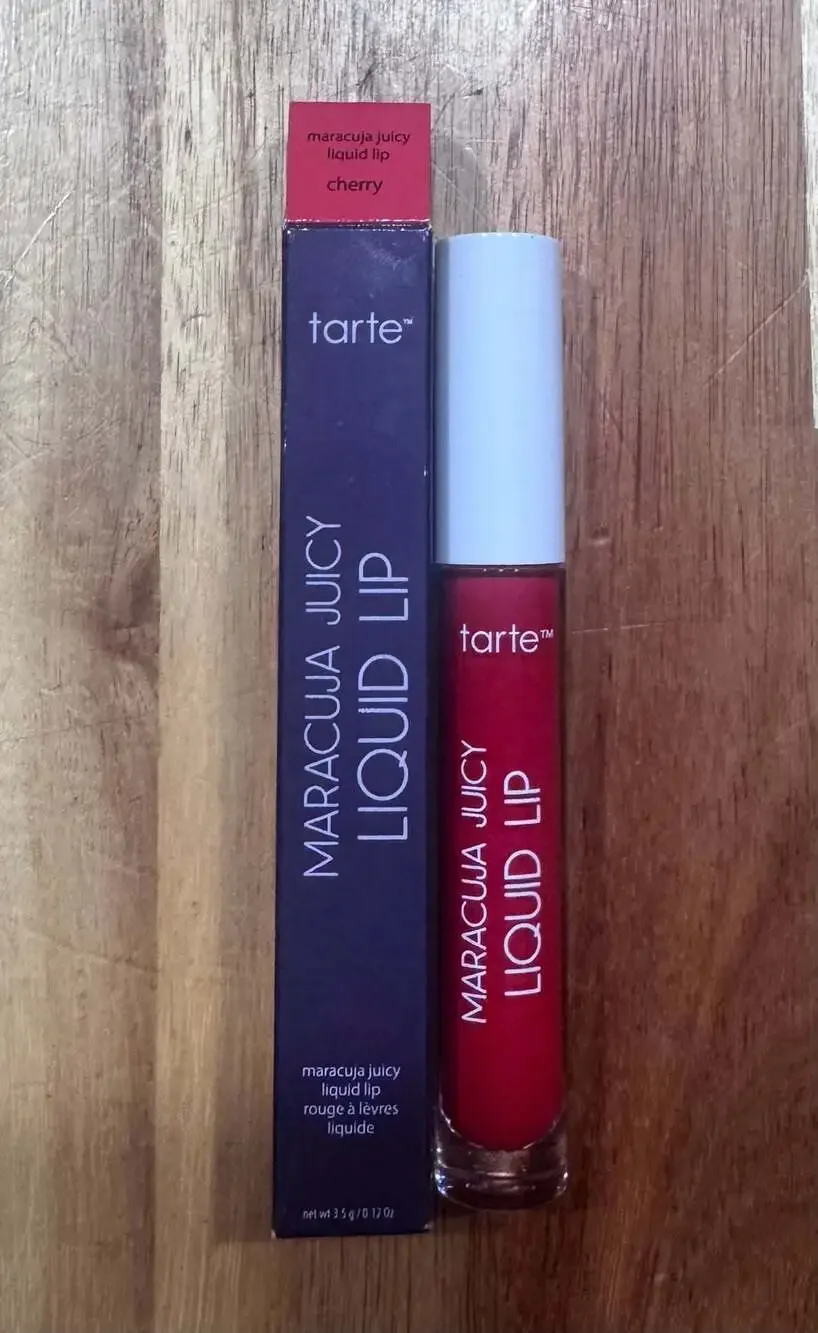 Tarte Maracuja Juicy Liquid Lip in shade Cherry